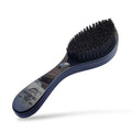 Gracemen Black Beard Brush - Men's 360 Wave Hair Brush Soft 100% Boar Bristles with ABS Handle
